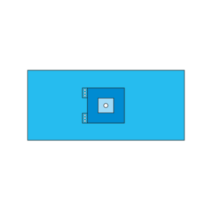 Alt ekstremite cerrahileri için kullanılan steril örtü.