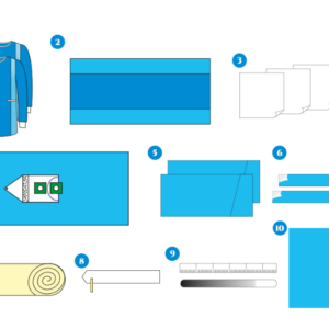 Artroskopi ameliyatları için steril ve tek kullanımlık cerrahi set.