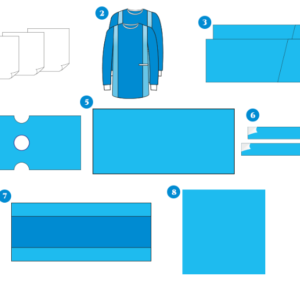 Sistoskopi işlemleri için steril ve tek kullanımlık cerrahi set.