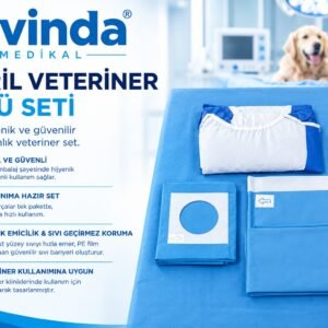 STERİL VETERİNER ÖRTÜ SETİ 10'LU